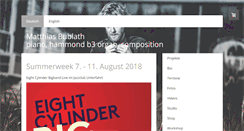 Desktop Screenshot of matthiasbublath.com